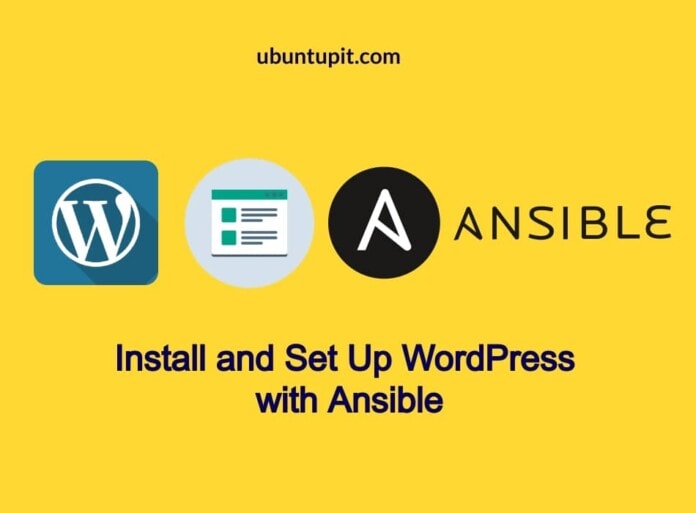 wordpress set up with Ansible