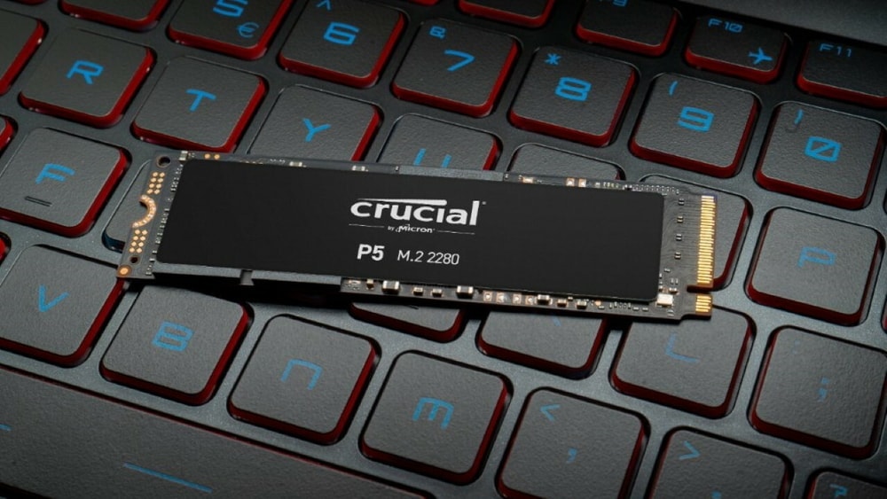 Crucial P5 M.2 NVMe SSD, Best SSD for gaming
