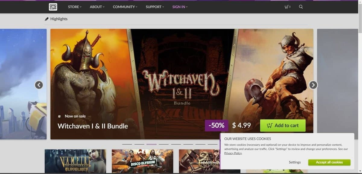 GOG Linux Gaming Websites