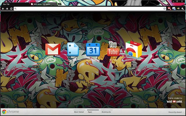 Marc Ecko - Google Chrome Theme