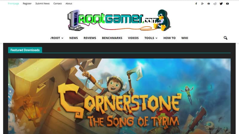 root_gamer Linux Gaming Websites