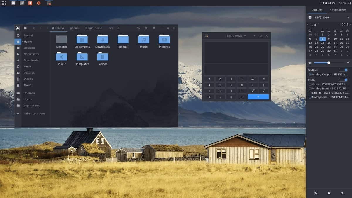 Qogir Ubuntu Dark Themes