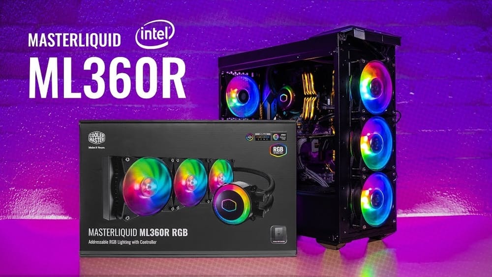 CoolerMaster MasterLiquid ML360R RGB, Best CPU Cooler