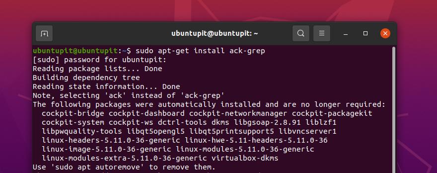 install ack grep