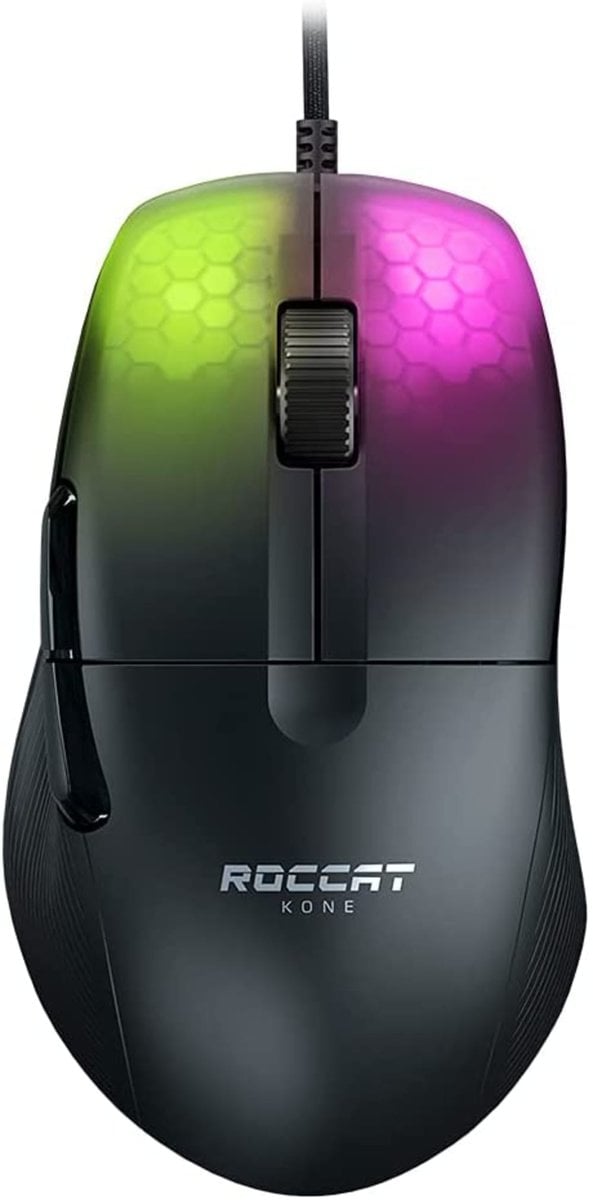 Roccat Kone Pro Ergonomic Optical Performance Gaming Mouse, best gaming mouse