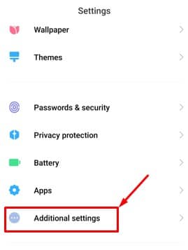 Additional Settings on your Android