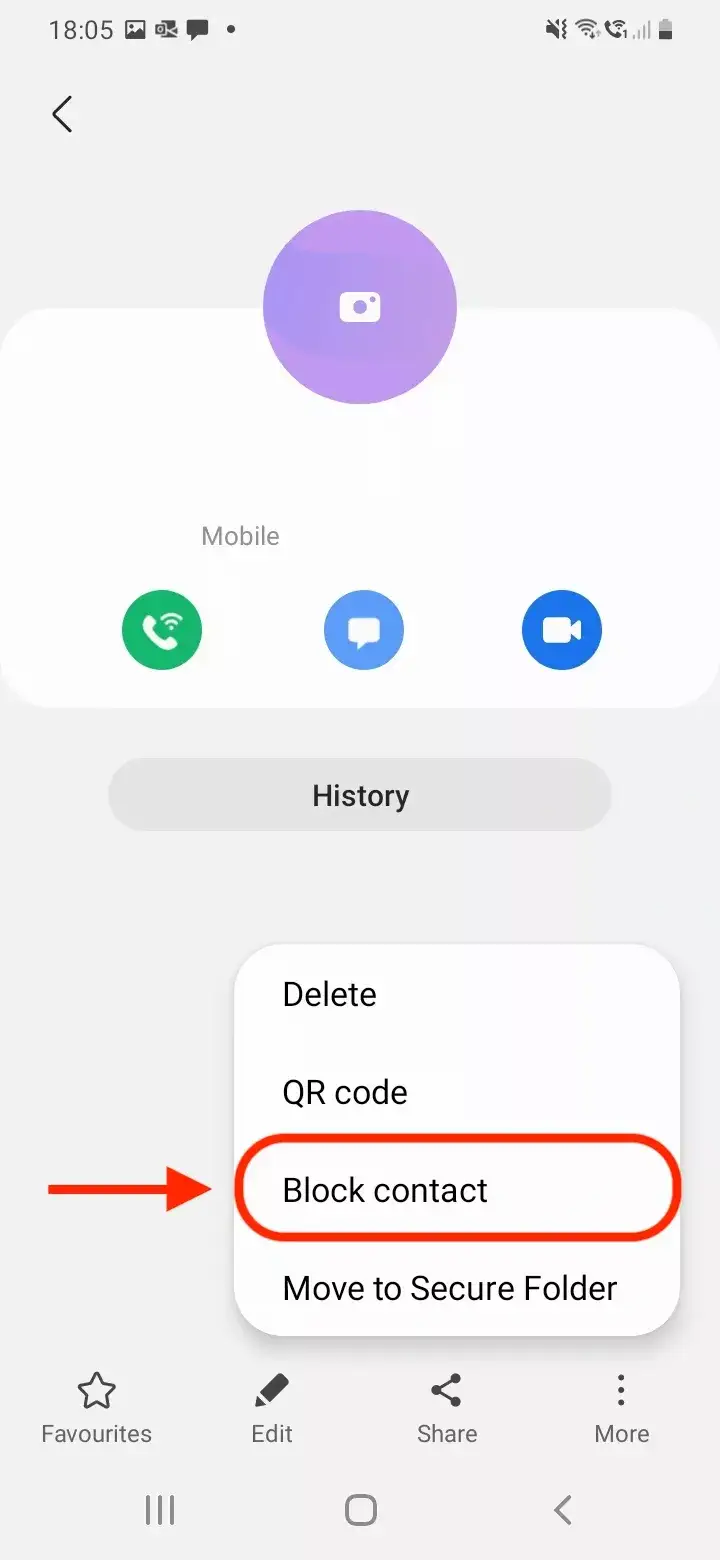 Block contact on your Android-4