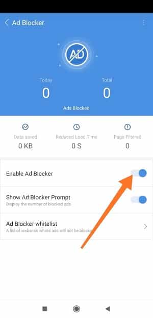 Cm-Browser-Ad-Blocker-enabled