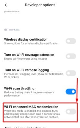 Wi-Fi enhanced MAC addresses randomization