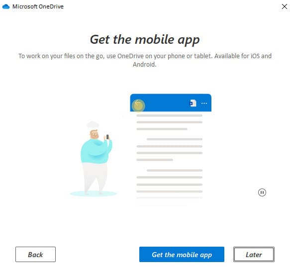 OneDrive Mobile app