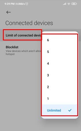 Set Users Limit to Your Hotspot