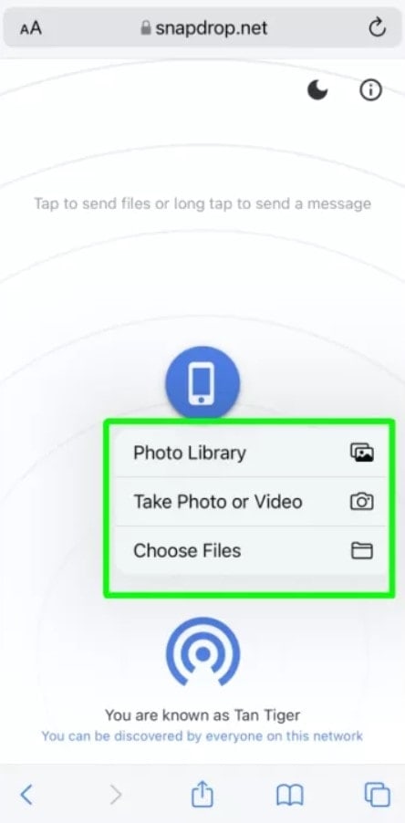 iPhone to Android File Sharing