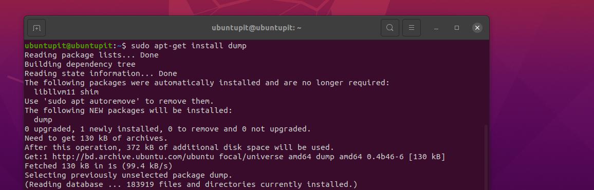 install dumo on Linux