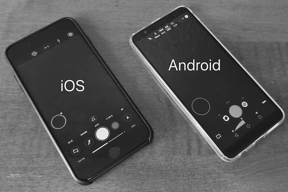 Android vs. iOS camera