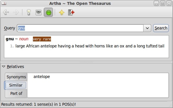 Artha Dictionary