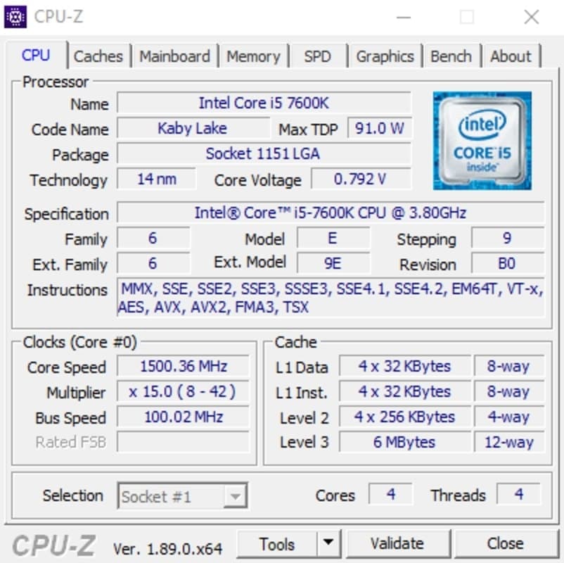 CPU-Z