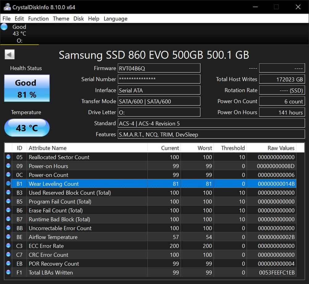 CrystalDiskInfo _ Hardware Diagnostic Tools for PC