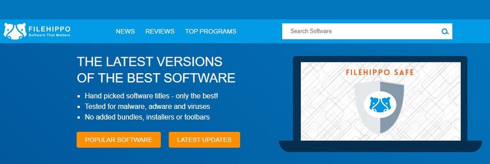 FileHippo _ software download sites for PC
