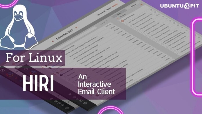 Hiri An Interactive Email Client for Office 365 and Exchange