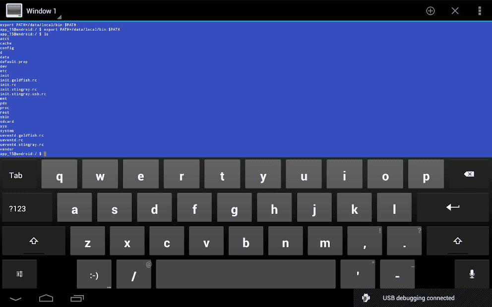 Terminal Emulator for Android