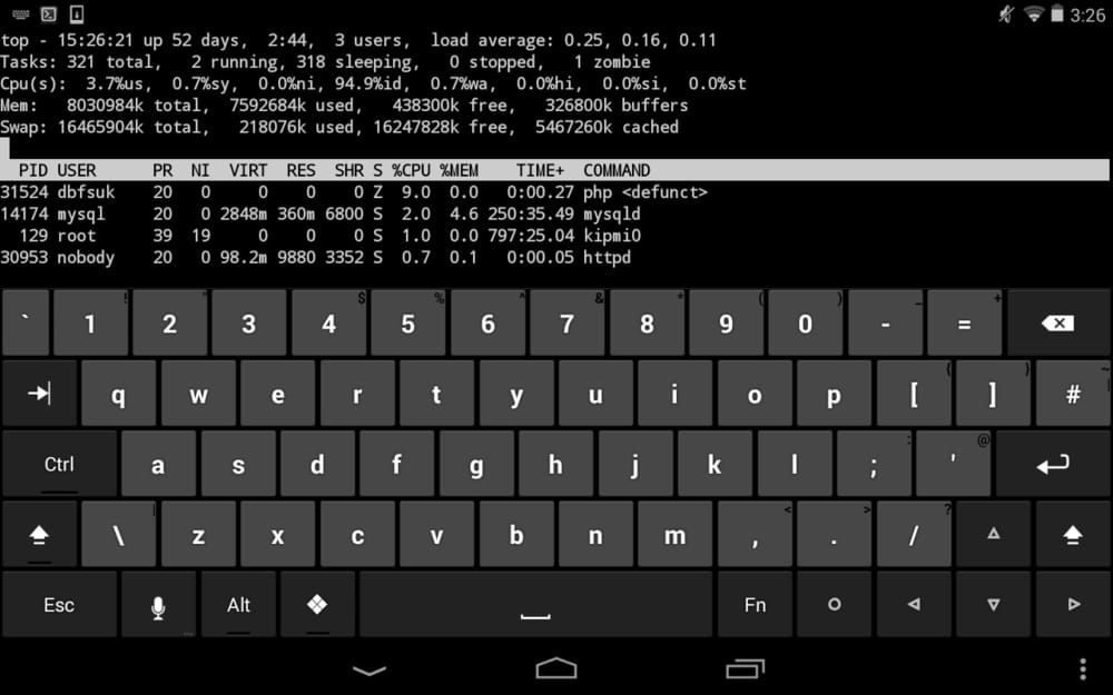 , app to use Linux terminal