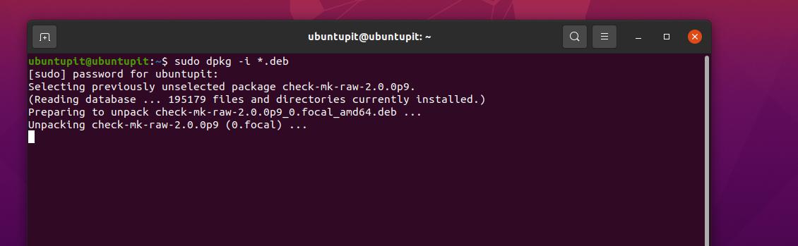 installing checkmk on Ubuntu linux
