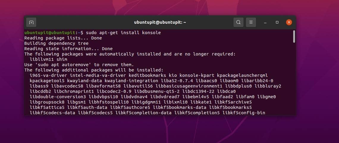 How to Install and Use Konsole Terminal Emulator in Linux