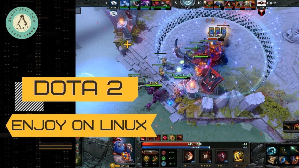 Chegou o Dota 2 ao Linux!!! Um dos jogos Moba mais populares