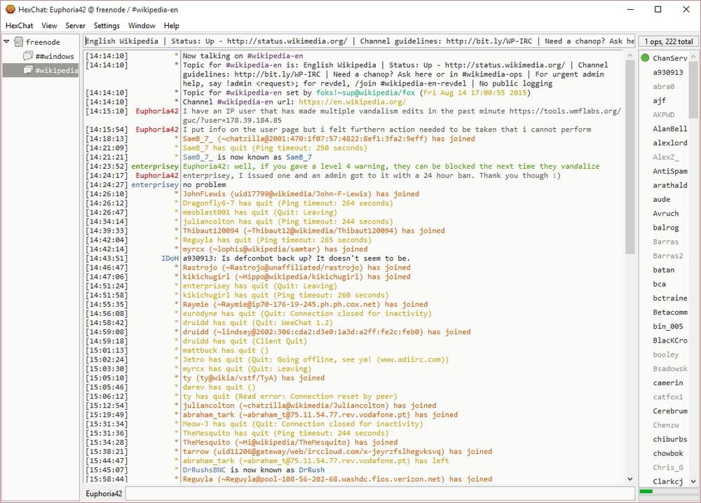 windows irc client comparison windows irc client comparison