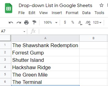 Movie-list-for-drop-down