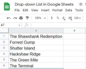 Movie-list-for-drop-down