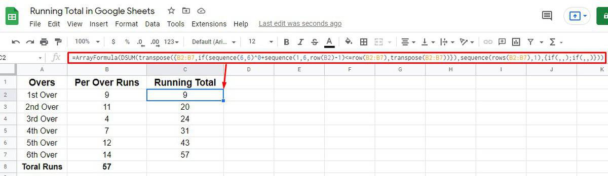 cumulative-sum-array-formula–DSUM