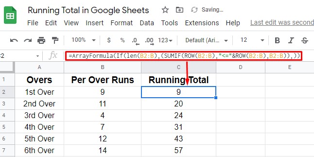 cumulative-sum-array-formula–SUMIF