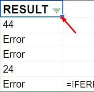 hide-Filter-errors-in-Google-Sheets-1