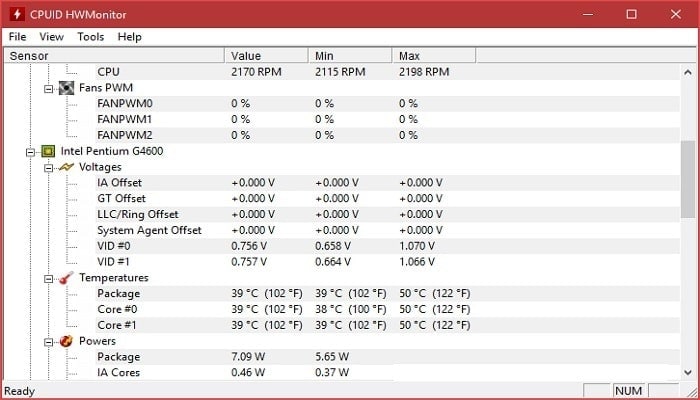 HWMonitor