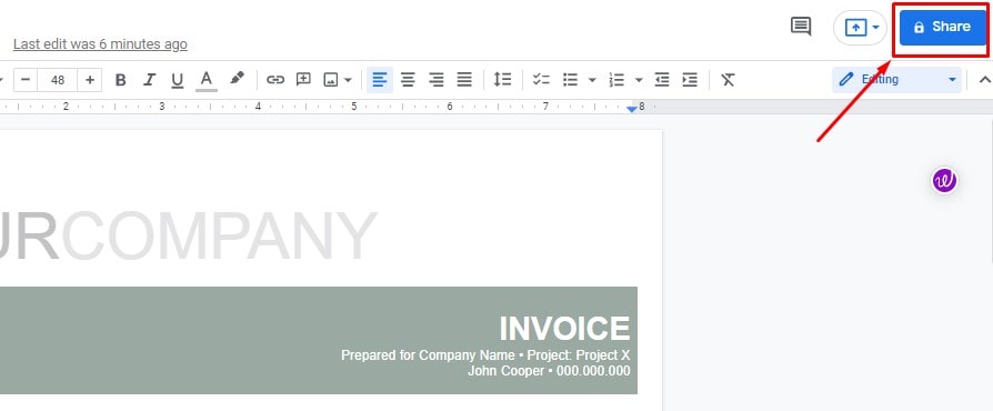 share-your-invoice-with-respective-person
