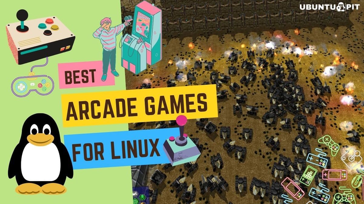 10 classic games for Linux - Linux Kamarada