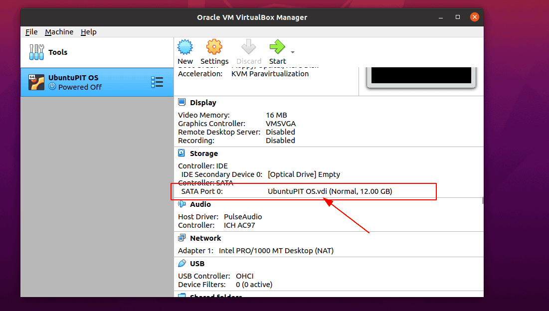 VDI VB name