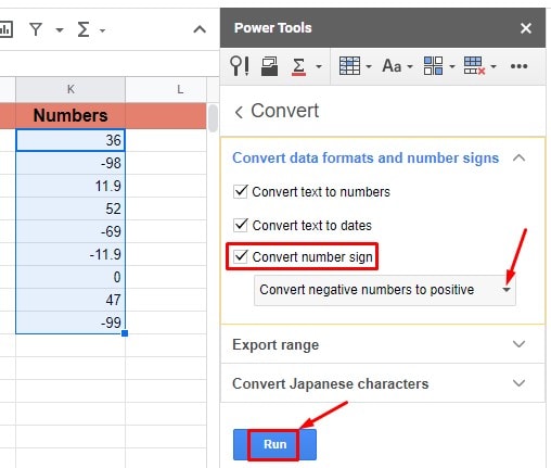 convert-negative-numbers-into-positive-running-the-add-on-to-find-absolute-value-in-Google-Sheets