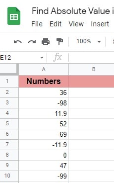 demo-sheet-to-find-absolute-value-in-Google-Sheets