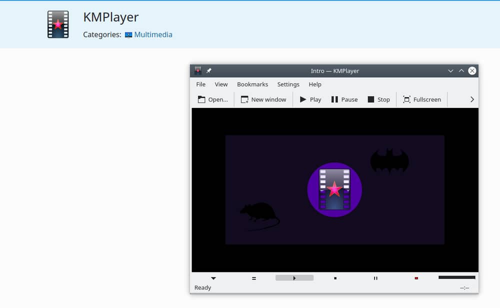 KMPlayer, KDE multimedia apps for Linux
