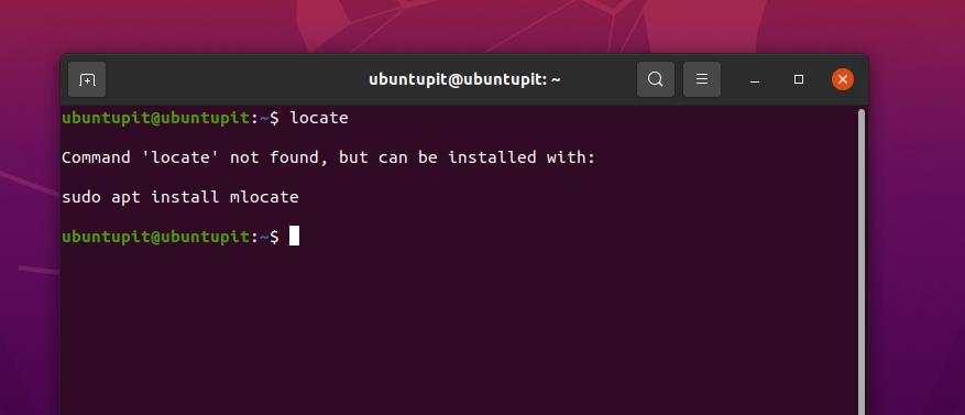 locate not installed on Linux