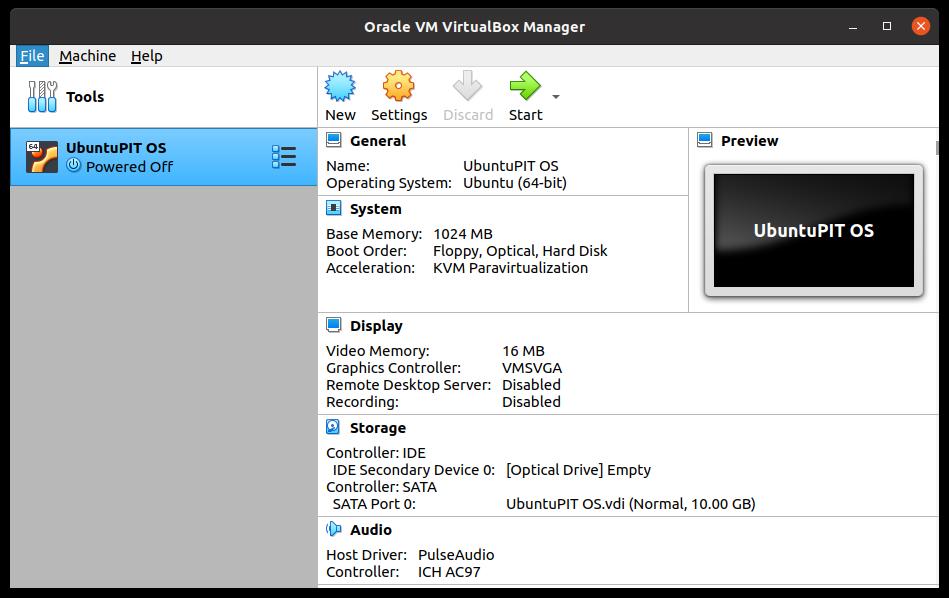 virtual media manager to Increase VM Virtual Disk Space