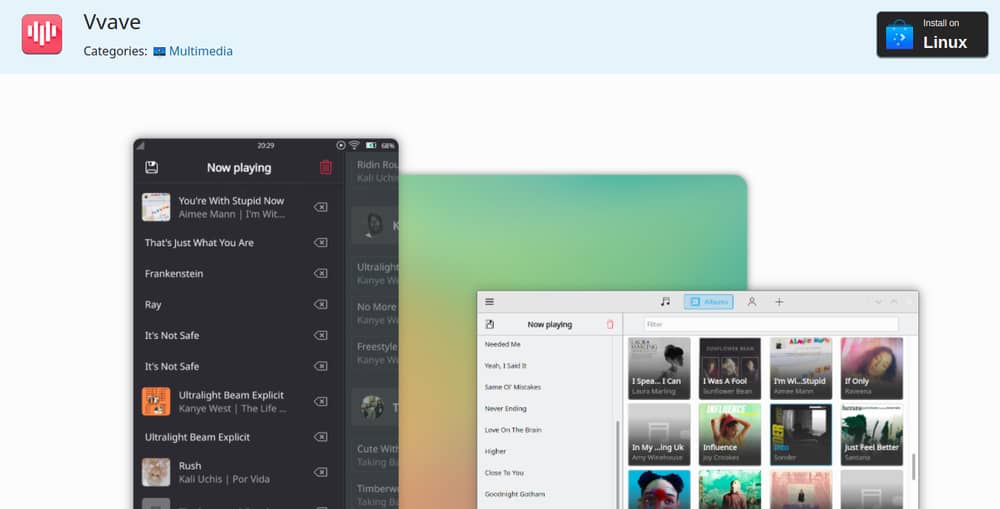 Vvave, KDE multimedia apps for Linux