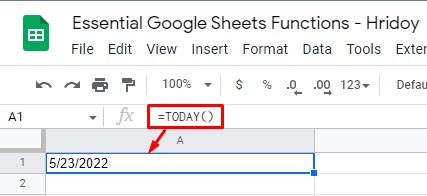 find-current-date-using-TODAY-function