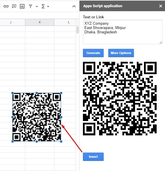 insert-and-generate-QR-code