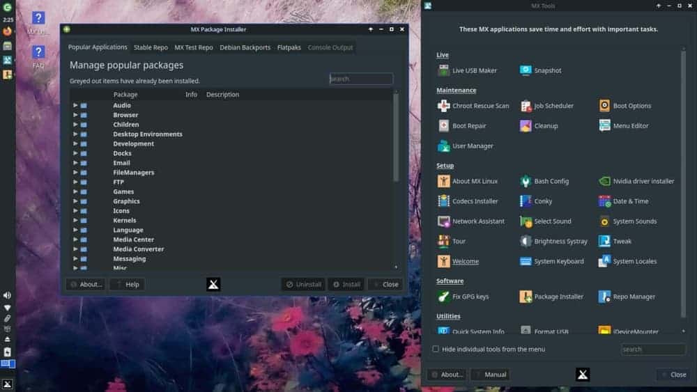 MX Linux customization 