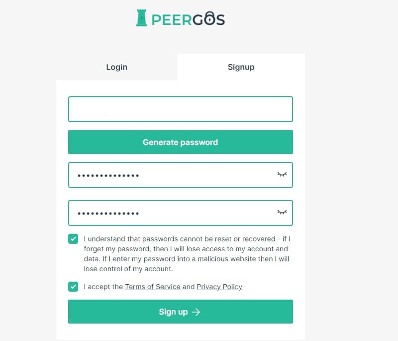 peergos-sign-up