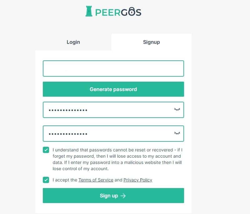 peergos-sign-up