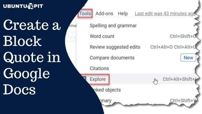 How to Create a Block Quote in Google Docs